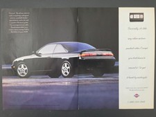 1994 2-PAGE PRINT AD Nissan 240SX Coupe
