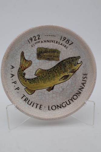 Assiette émaux des récollets - assiette,
