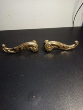 Ancien 2 Poignées de Porte en