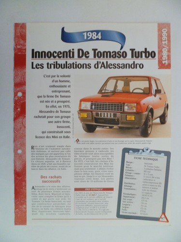 Carte fiche auto - auto, de