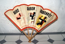 ANCIEN EVENTAIL PUBLICITAIRE