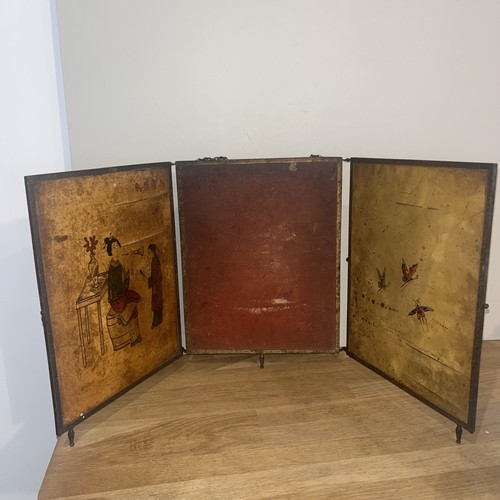 Ancien miroir triptyque - triptyque, de