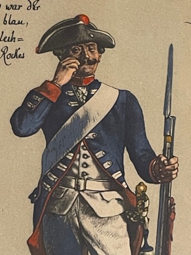 Militaria estampe adolph - militaria,