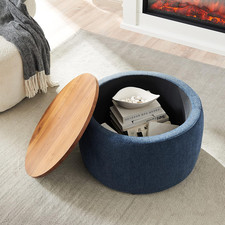 Navy Blue 2-in-1 Storage