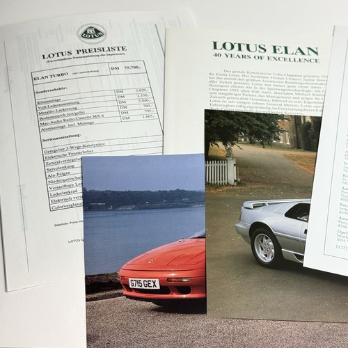 Lotus esprit turbo - elan, /