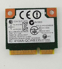 ? Wifi / BT Network Card Mini PCIe Adapter ? Atheros QCWB335 802.11N