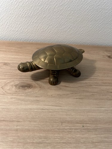 Tortue laiton cendrier - en,
