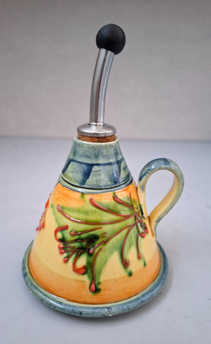 Vallauris french pottery - pottery, oil