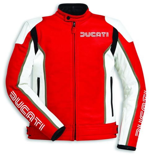 Ducati courses moto - ducati, cuir