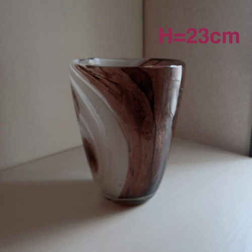 Boconcept double glass vase - glass,