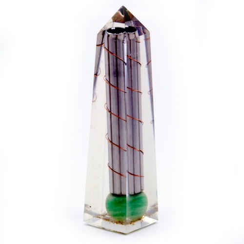 Orgonite obélisque aventurine - orgonite,