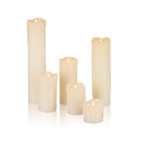 Bougie led pièces - led, 12