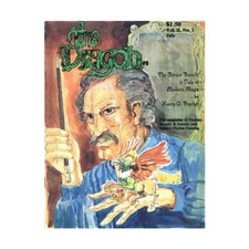 TSR Dragon Magazine #8 "Plans Extérieurs, Métamorphose Alpha" Mag VG+