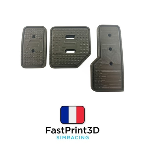 Plaques pédales pour - de,