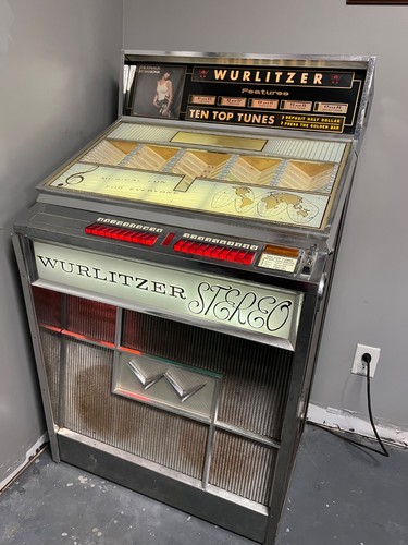 1963 vintage jukebox machine - 1963,