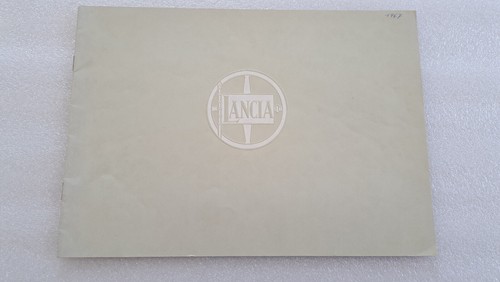 1966 brochure lancia fulvia - brochure,