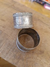 Ronds de Serviette en Métal