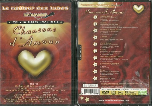 Dvd karaoke chansons - dvd,