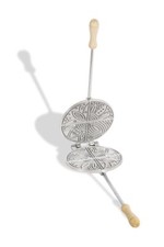 Fer Plaque Pour Pizzelle Gaufres Neole Aluminium en Éventail Confiserie Moule