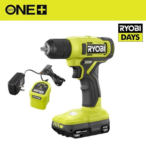 Ryobi one 18v cordless 8 - 18v, 3/8