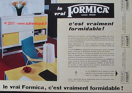 Advertisement formica - advertisement,