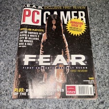 Pc Gamer Magazine November 2005 Issue 142 F.E.A.R. Cover V12no11