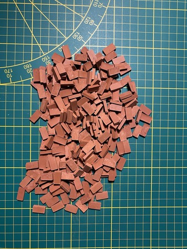 Lot 300 briques miniatures - lot,