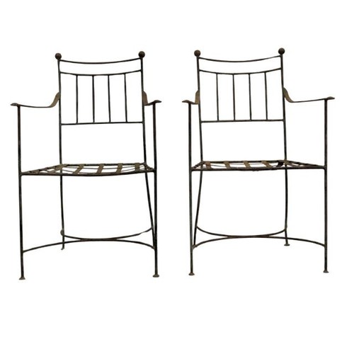 Paire fauteuil jardin - de,