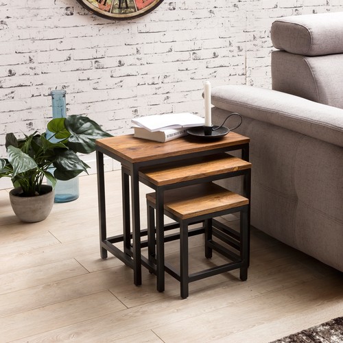 Finebuy tables gigogne bois - finebuy,