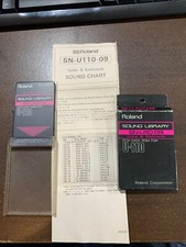 Roland guitar & keyboards SN-U110-09,U-20,CM-32P,U-220,CM-64 PCM data ROM