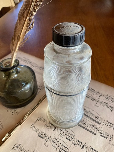 Ancienne bouteille encre - ancienne, d'encre