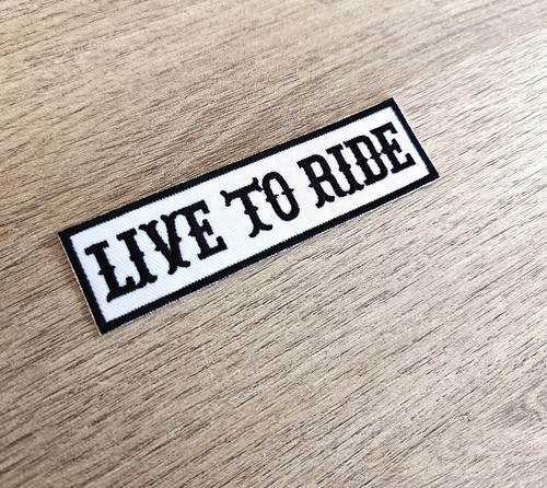 Patch live ride écusson - to,