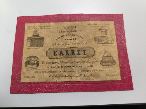 Ancienne publicité carret - publicité, la