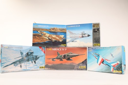 Heller lot 5 maquettes - lot,