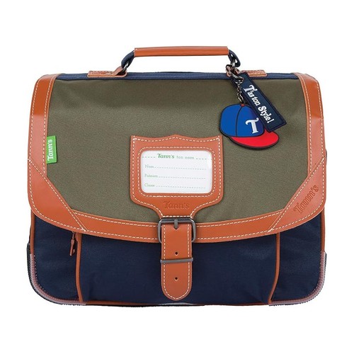 Cartable tann bleu - -,