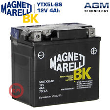 Batterie Marelli YTX5L-BS 12V 4Ah Pour Suzuki Quad Sport Z 50 2006 2007 2008