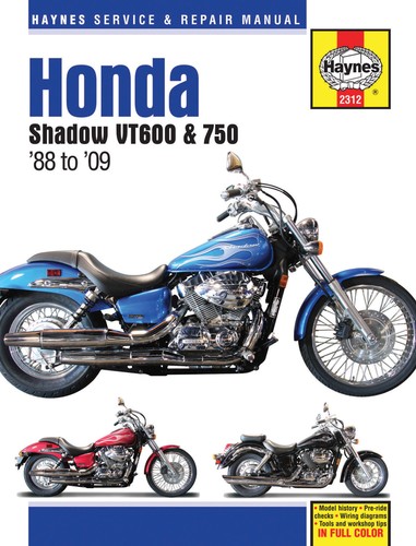 Honda shadow vt600 750 88 - honda,