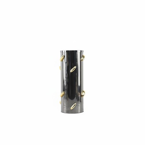 Vase moderne métal accents - moderne,