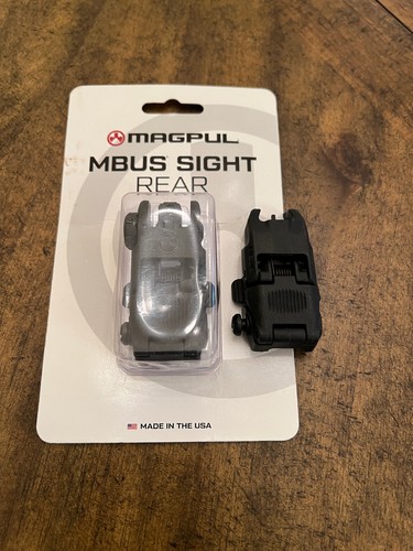 Magpul mbus front - mbus, rear