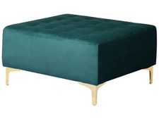 Pouf ottoman velours - pouf,