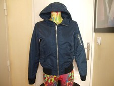 BOMBER  SCHOTT AVEC CAPUCHE