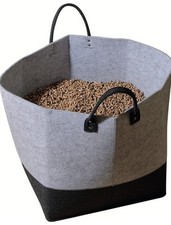 Sac panier feutrine à buche