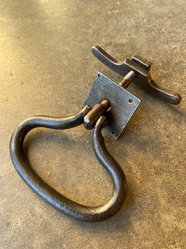 Ancienne poignée porte - ancienne, en
