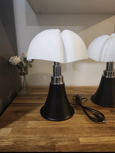 Lampe table noir blanc - lampe, et