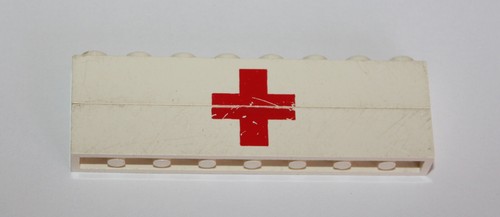 Brique croix rouge lego - lego, brick