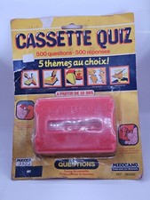 jeu de question Meccano