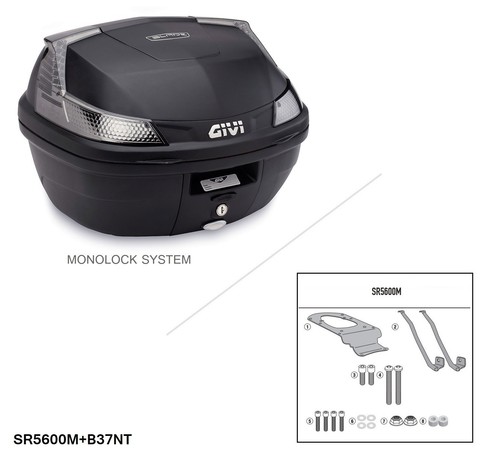Complete kit top case 37l - top,