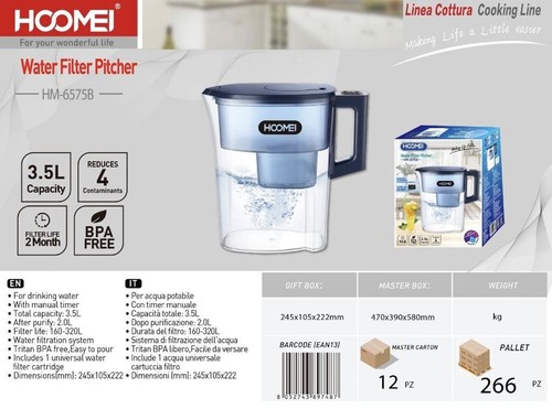 Hoomei carafe filtrant eau - hoomei,