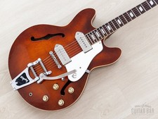 1981 Epiphone Casino Vintage Guitar w/ Bigsby B7 & Case, Japan Matsumoku