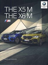 Catalogue Brochure BMW X5M / X6M Competition 03/2020 France